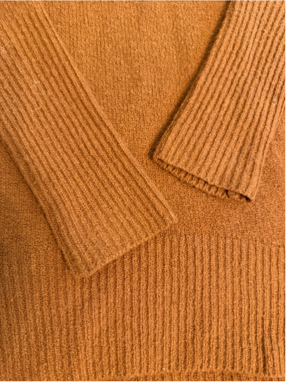 Anthropologie Sweater Medium Orange Crew Neck Knit Pullover wool
Blend - Picture 8 of 11